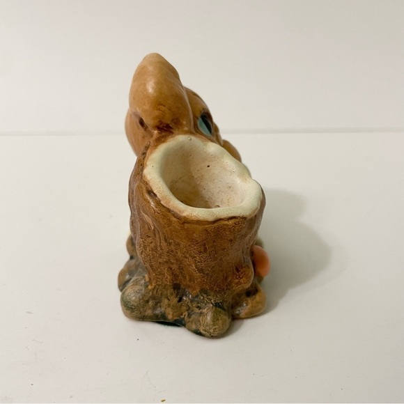 Vintage Woodlander Tinker Ware Stoneware Sally Bunny Rabbit Figurine - Picture 4 of 11